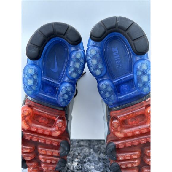 Nike Air Vapormax Plus Sneakers Metallic Silver Gray Blue Black Red Mens Sz 10.5 main image 12